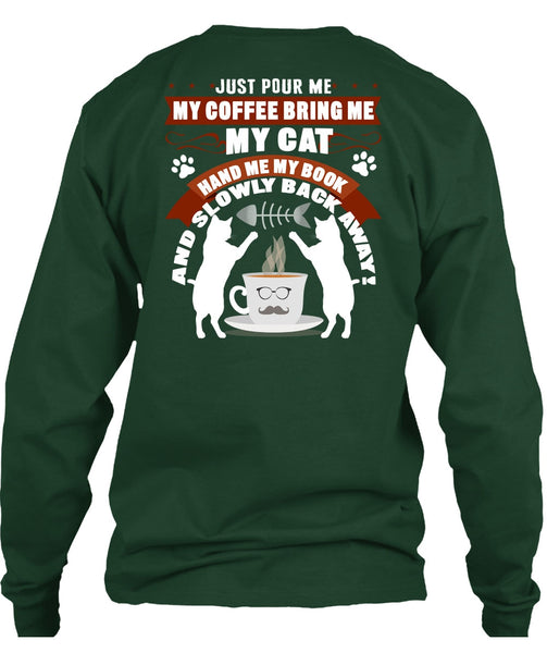 My Coffee Bring Me My Cat T Shirt, My Favorite T Shirt