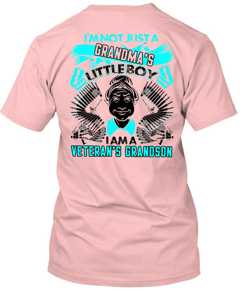 I Am A Veteran's Grandson T Shirt, Being A Veteran T Shirt