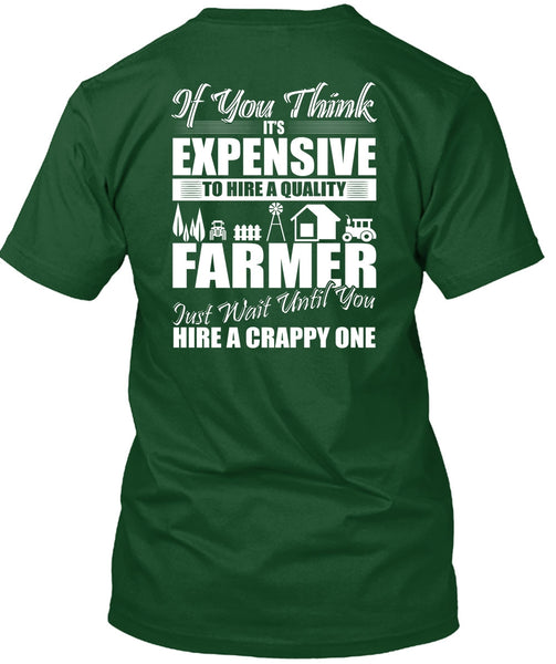 Farmer Just Wait Until You T Shirt, Being A Farmer T Shirt