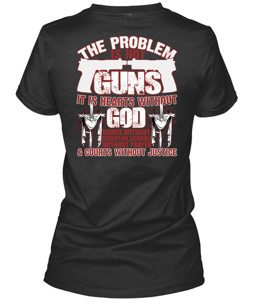 The Problem Is Not Guns T Shirt, Being A Veteran T Shirt