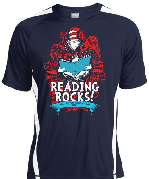 Dr. Seuss T Shirt, Reading Rocks T Shirt, The Cat in the Hat T Shirt, I Love Reading T Shirt, Cool Shirt