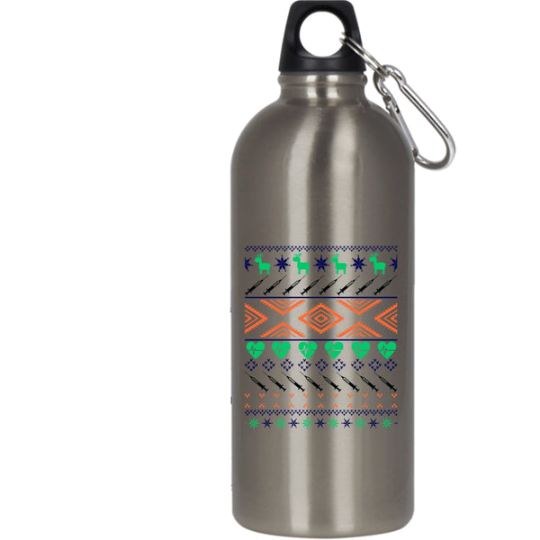 Christmas Gift For Nurse 20 oz Stainless Steel Bottle,Cute Nurse Outdoor Sports Water Bottle