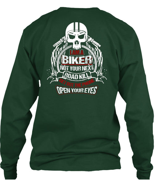 I Am A Biker T Shirt, Road Kill T Shirt