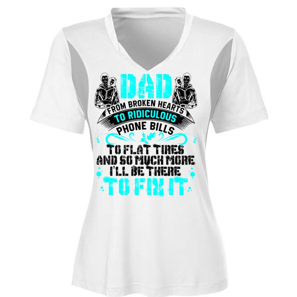 Dad From Broken Heart T Shirt, I Love Dad T Shirt, Awesome T-Shirts