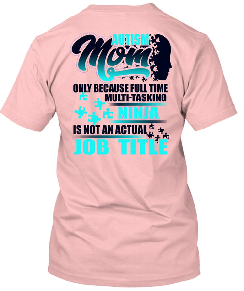 Autism Mom T Shirt, I Love Mom T Shirt