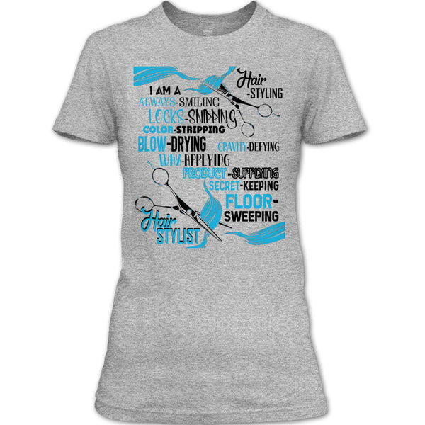 I'm A Hair-Styling T Shirt, Coolest Hair Stylist T Shirt