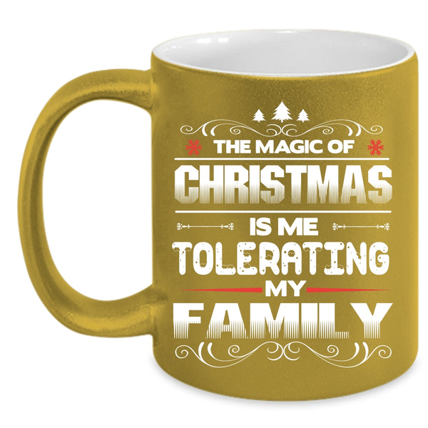 The Magic Of Christmas Coffee Mug, My Family Coffee Cup