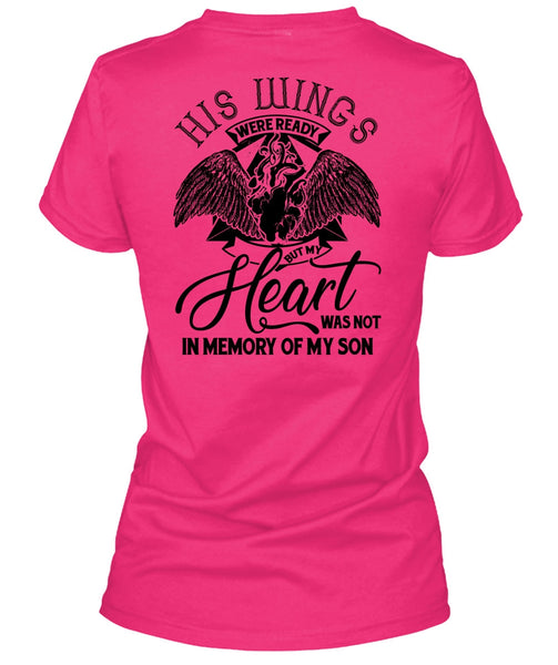 My Heart Was Not In Memory Of My Son T Shirt, I Love Son T Shirt