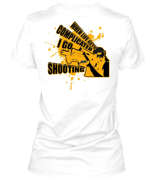 I Go Shooting T Shirt, I Love Hunting T Shirt