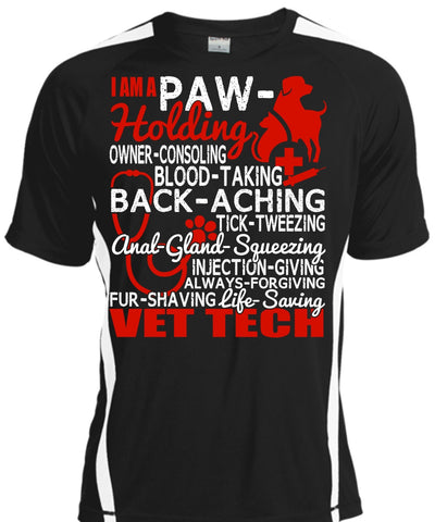 A black t-shirt with the shopify logo