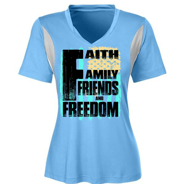 Faith Family Friends And Freedom T Shirt, I Love Veteran T Shirt, Awesome T-Shirts