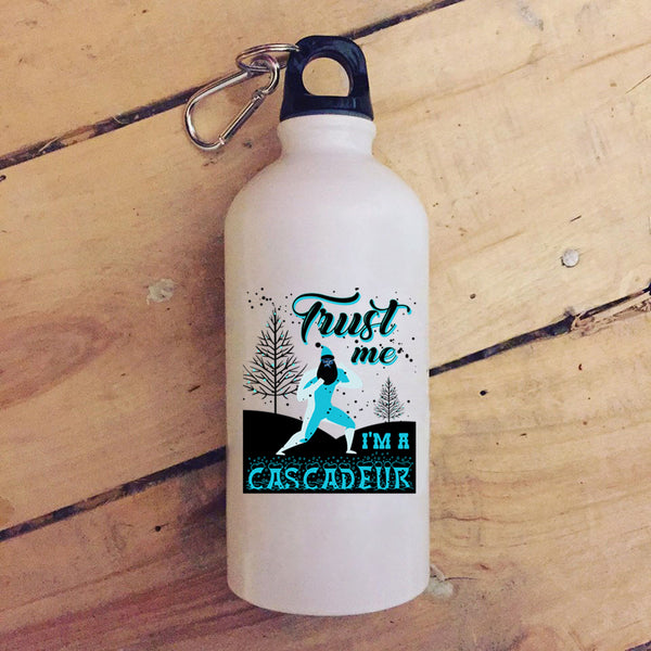 I'm A Cascadeur 20 oz Stainless Steel Bottle,Cute Christmas Outdoor Sports Water Bottle