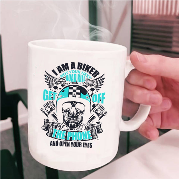 Best Gift For Bikers Coffee Mug, I Am A Biker Cup