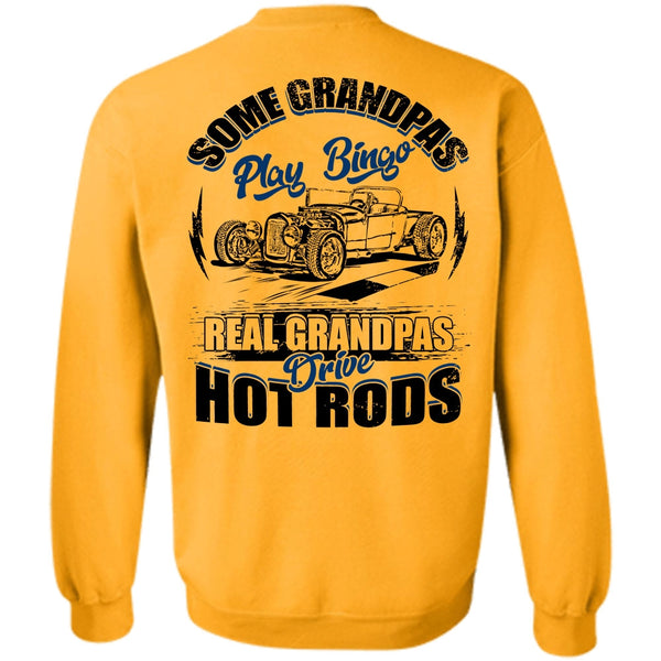 I Love Trucker T Shirt, Real Grandpas Drive Hot Rod Sweatshirt