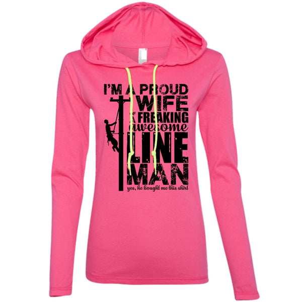 I'm A Proud Wife T Shirt, I Love Lineman T Shirt, Awesome T-Shirts