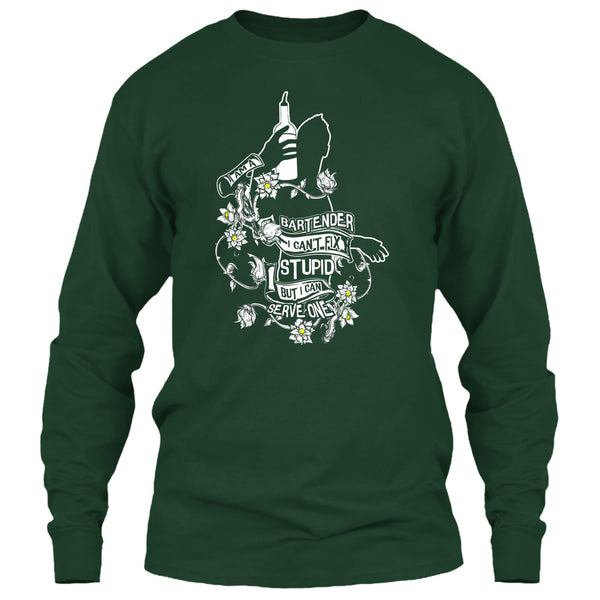 I Am A Bartender T Shirt, I Can Serve One T Shirt