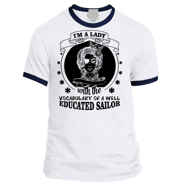 A black t-shirt with the shopify logo