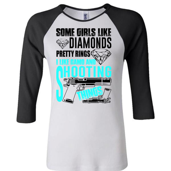 I Like Camo And Shooting Things T Shirt, I Love Gun T Shirt, Awesome T-Shirts