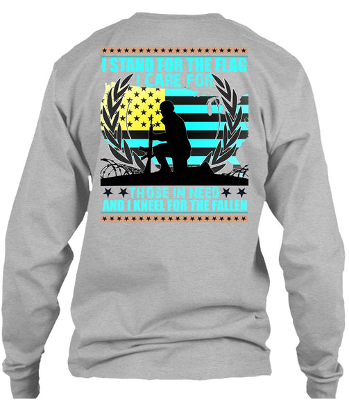 I Stand For The Flag T Shirt, I Love Veteran T Shirt