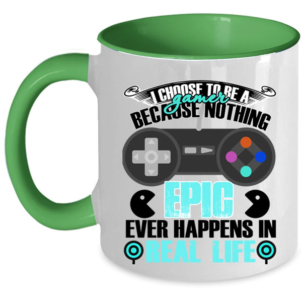 Proud To Be A Gamer Coffee Mug, I Choose To Be A Gamer Accent Mug