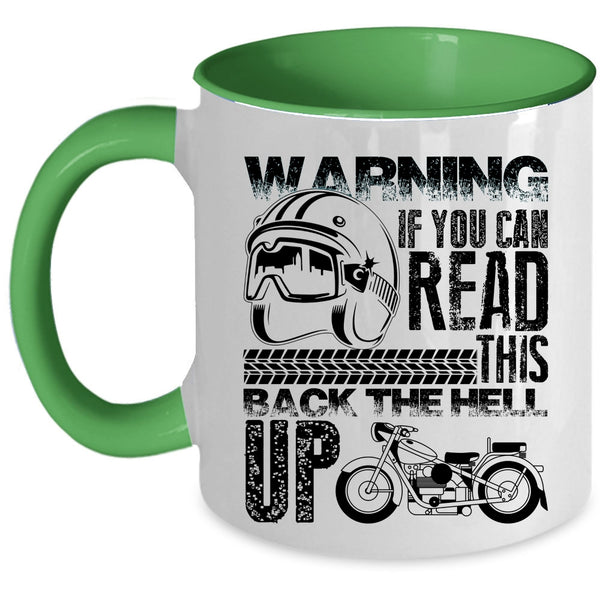 Funny Gift For Bikers Coffee Mug, Cool Motorcycles Accent Mug