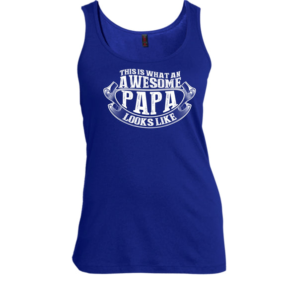 Awesome Papa Looks Like T Shirt, Gift For Papa T Shirt, Cool T Shirt