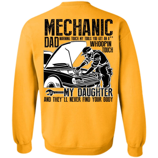 I Love Mechanic T Shirt, Mechanic Dad Sweatshirt