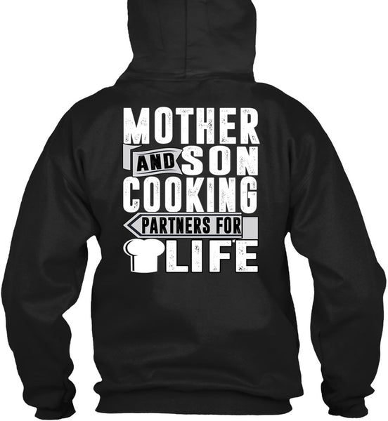 Mother And Son Cooking T Shirt, Partners For Life T Shirt