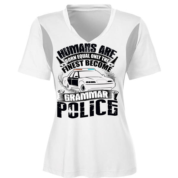 Become Grammar Police T Shirt, Being A Police T Shirt, Awesome T-Shirts