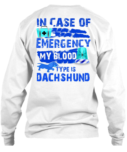 In Case Of Emergency My Blood T Shirt, I Love My Dog T Shirt