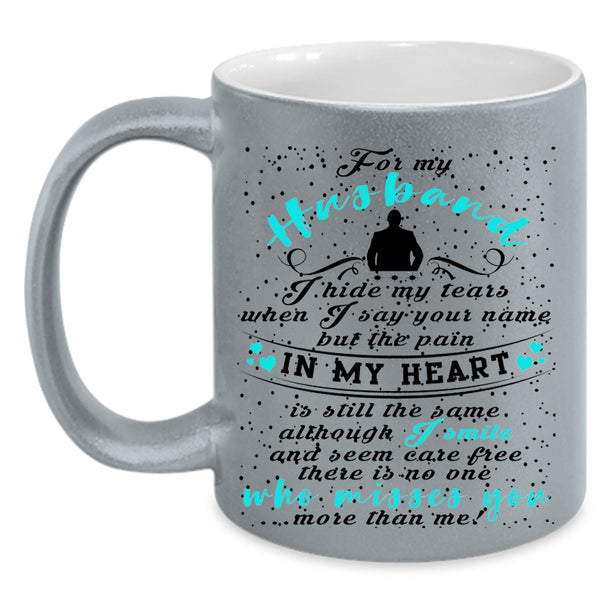 Cute Gift For My Wife Coffee Mug, For My Husband Accent Mug