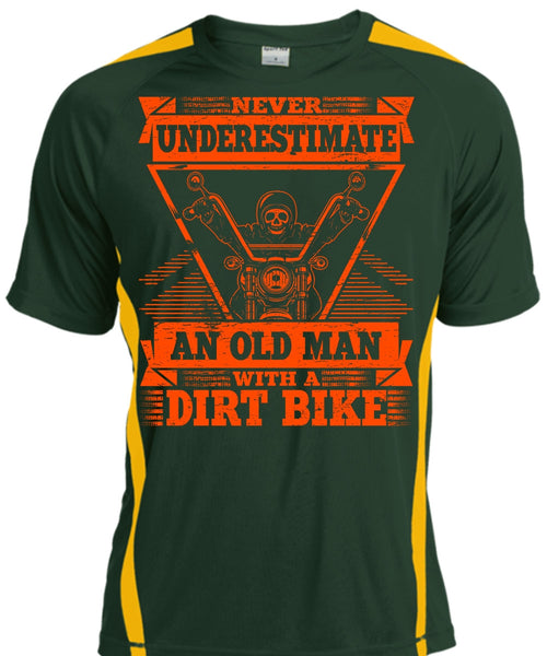 Old Man With A Dirt Bike T Shirt, Being A Biker T Shirt, Cool Shirt