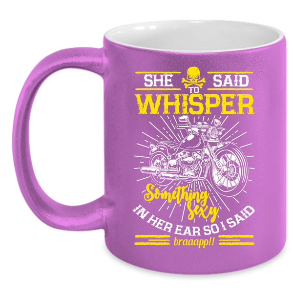 Awesome Biker Girls Coffee Mug, Cool Gift For My Daughter Coffee Cup