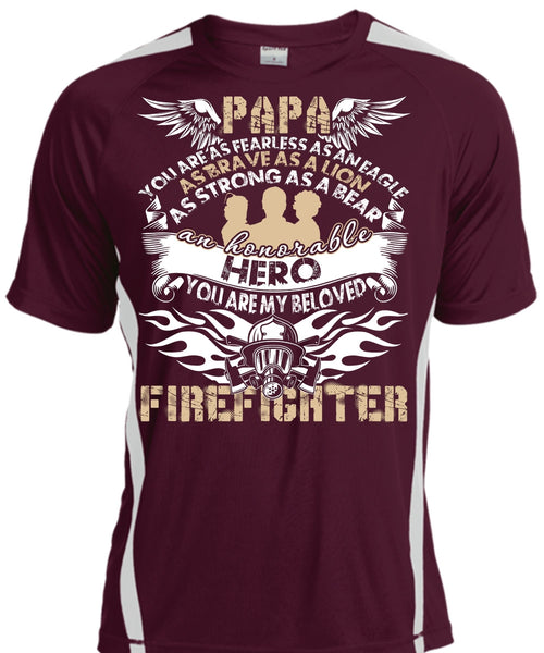 You Are My Beloved Firefighter T Shirt, Papa You Are As Fearless T Shirt, Cool Shirt
