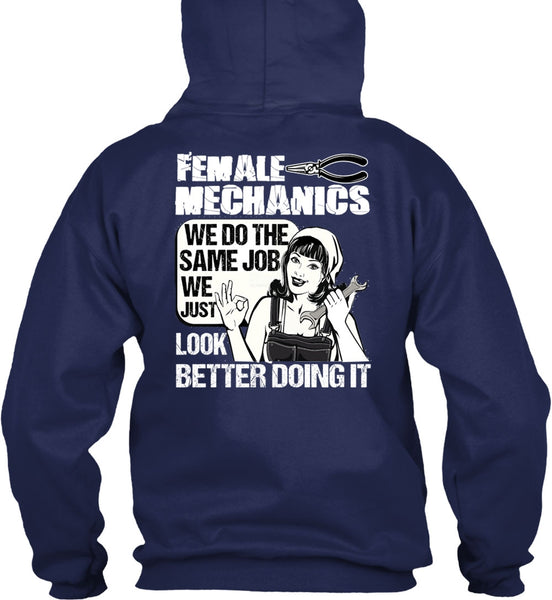 Female Mechanics T Shirt, Being A Mechanic T Shirt