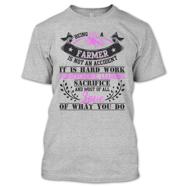 Being A Farmer Is Not An Accident T Shirt, Coolest Farmer T Shirt