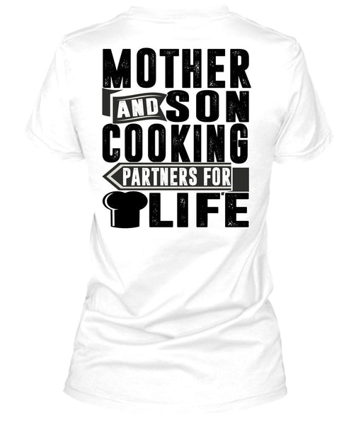 Mother And Son Cooking T Shirt, I Love Cooking T Shirt
