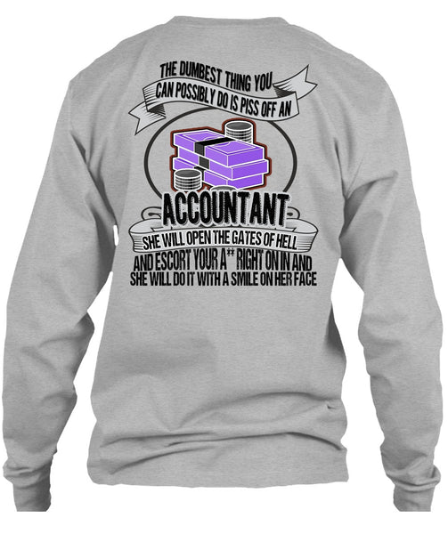 She Will Open The Gates Of Hell T Shirt, I Love Accountant T Shirt
