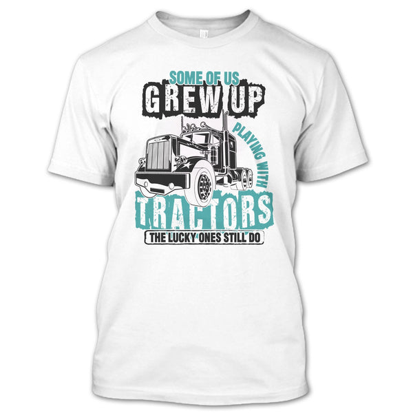 A black t-shirt with the shopify logo