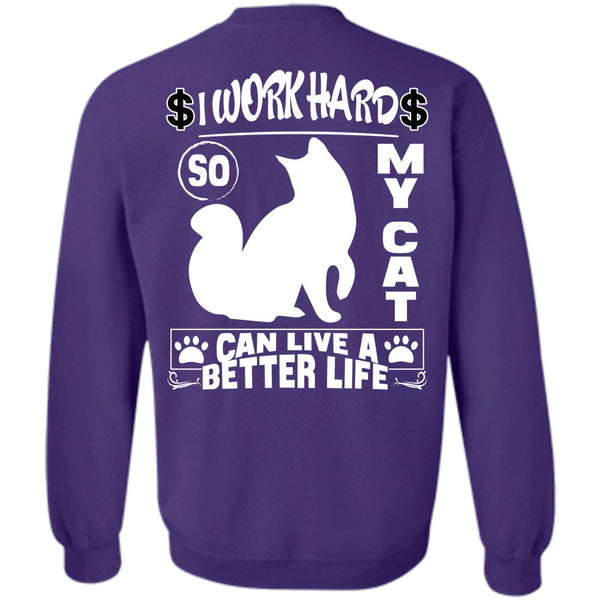 Being A Worker T Shirt, I Love My Cat Sweatshirt