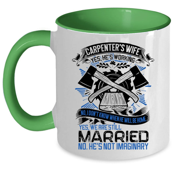 Awesome Carpenter's Wife Coffee Mug, Carpenter's Wife Accent Mug