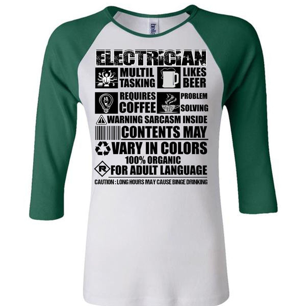 Electrician Multi-tasking T Shirt, I Love Electrician T Shirt, Awesome T-Shirts