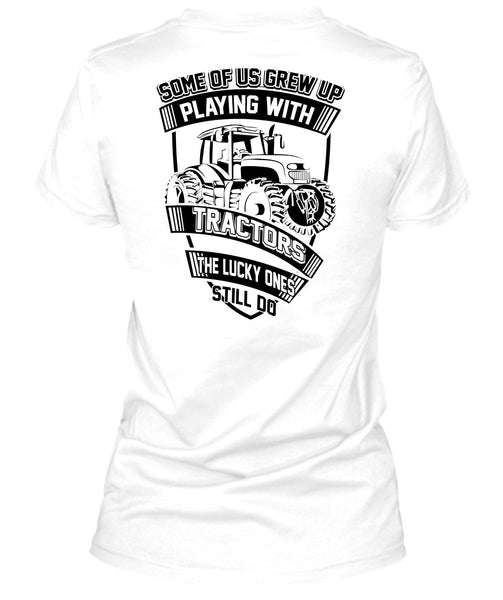 Playing With Tractors T Shirt, I Love Trucking T Shirt