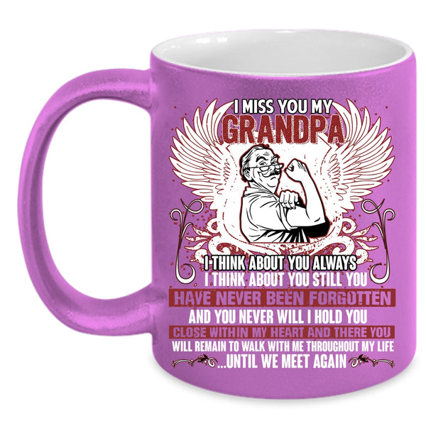 I Miss You My Grandpa Coffee Mug, Awesome Grandpa Coffee Cup