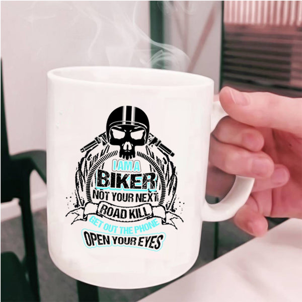 Awesome Gift For Biker Coffee Mug, I Am A Biker Cup