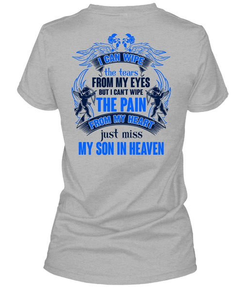 My Son In Heaven T Shirt, I Love Son T Shirt