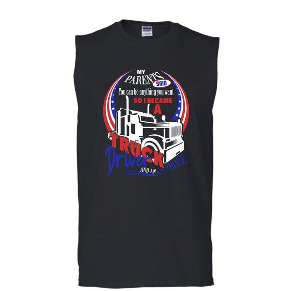 A black t-shirt with the shopify logo