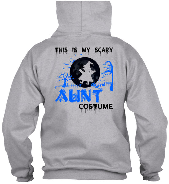 This Is My Scary Aunt Costume T Shirt, Wait For Halloween T Shirt