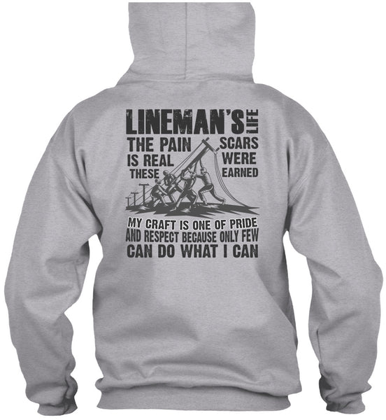 Lineman's Life T Shirt, I Love Lineman T Shirt
