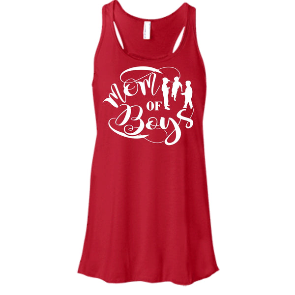 Mom Of Boys T Shirt, Coolest Mom Tank Top